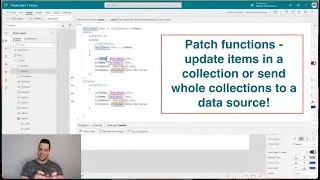 Patch In A Power App Canvas App | Power Platform Principles