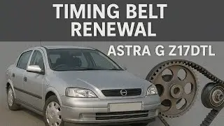 Astra G MK4 1.7 CDTi Timing Belt Replacement Z17DTL