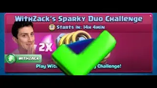 WithZack&rsquo;s Sparky Duo Challenge best deck - clash royale