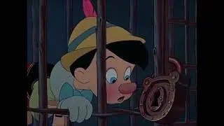 Pinocchio (1940) - Pinocchio & Jiminy Scene 2