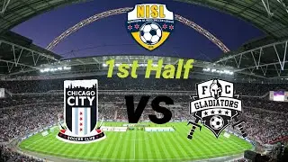 NISL 2021/ Chicago City  08 vs Gladiators 08 1st Half (1- 0)