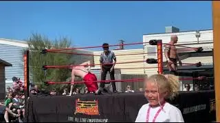Megaslam Wrestling 🤼 Cayton Bay. Martin Kirby vs Rocky 