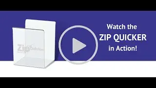 ZIP QUICKER - Ziplock Bag Holder