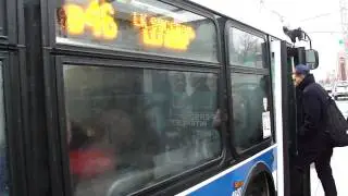 MTA New York City Bus: New Flyer XD40 #4827 Q46 @ Union Turnpike and Parsons Boulevard!