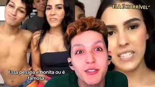 Sendo xingada por uma feia