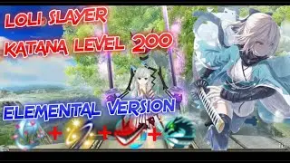Toram Online - Katana Elemental Build [LV 200]