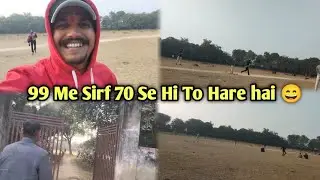 99 Run Me Sirf 70 Run Se hi To hare hai 😀🫣 #098 