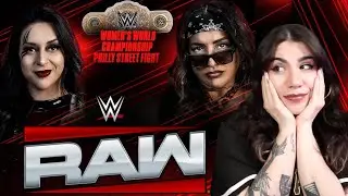 💥PHILLY STREET FIGHT BABES💥 | WWE Monday Night RAW Live Stream