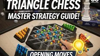 Triangle Chess Game | Fun Brain Game with Triangles | Learn Triangle Chess Game | Simple Rules & Fun