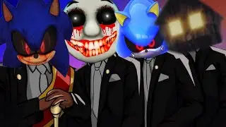 Sonic.EXE & Thomas.EXE & Metal Sonic & House Head - Meme Coffin Dance (COVER)