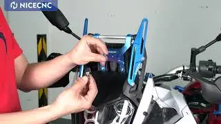 Windscreen Adjusters Windshield Bracket & Dash Stabilizer For Tenere 700