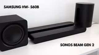 Samsung Soundbar HW-S60B Review and Comparison vs Sonos Beam gen 2 and Sub Mini