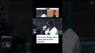 Two future Hall of Famers showing respect towards each other!! #mlb #miguelcabrera #justinverlander