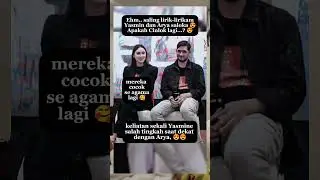 semoga berjodoh Yasmine dan Arya saloka #yasminnapper #aryasaloka #artist #trending #shorts
