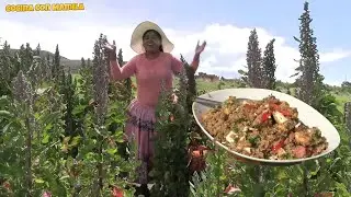 hoy preparé chaufa de quinoa -cocina con mamila