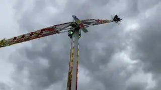 XLR8 Booster Funfair Ride Hampton Court Fair London | Theme Park | Amusement Park