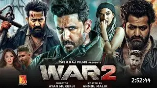 WAR 2 (2025) | Hrithik Roshan | NTR New Action Movie | 2025 Full Action New Release Blockbuster Film