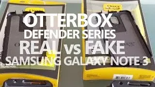 Otterbox Defender Series for the Samsung Galaxy Note 3 *REAL vs FAKE*