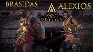 Alexios Meets The Tough Spartan Brasidas | Alexios and Brasidas Cutscene - Assassin's Creed Odyssey