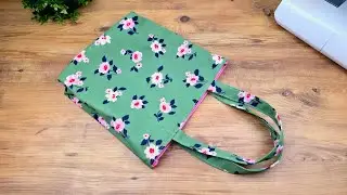 A Cozy Handmade Tote Bag for Everyday Essentials