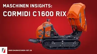 Cormidi C1600 RIX Dumper &ndash; Maschinen Insights