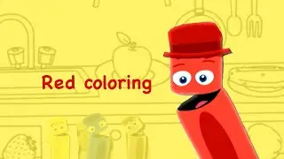 Color crew all about colors, red tomato, apple pickle strawberry