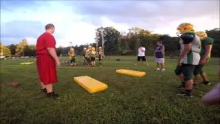 Film Room: Run Blocking Technique | Offensive Lineman Drills