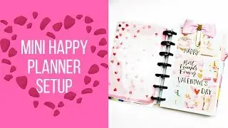 Mini Happy Planner Setup (Valentine's Theme)