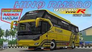 SHARE LIVERY MOD SR3 ULTIMATE TYPE R CHEAP MODS | BUSSID V4.2