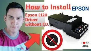 Как установить драйвер Epson L120 без установочного компакт-диска