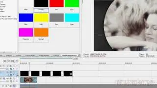 Sony Vegas Effect Tutorial #1 - [Moving diamonds & circle]
