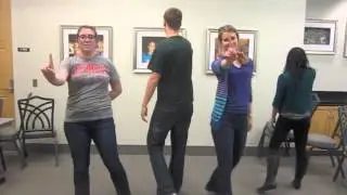 Purple Morale Dance Tutorial