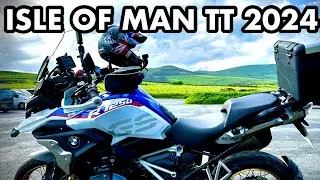 Exploring the Isle of Man on BMW R1250 GS