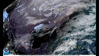 CONUS Jan 17 2026 - 24 Hour Timelapse