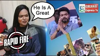 Kala&rsquo;s CLASSY Rapid Fire On Vijay, Ajith, Prabu Deva,Simbu | Mass Interview | Chennai Express Tv
