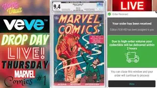 VeVe Marvel Comics #1 NFT Drop LIVE