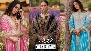 Charizma ZAUQ - Festive Edit|Charizma Unstitched Lawn Jacquard Collection'26|Charizma New Collection