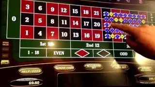 This guy put &pound;100 on one Roulette spin at Coral
