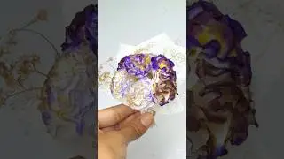 DIY The easiest technique for making flowers | How to make peony flower from paper towels