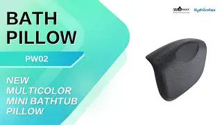 Hot-Spa Bath tub Pillow PU Bath Cushion With Non-Slip Suction Cups