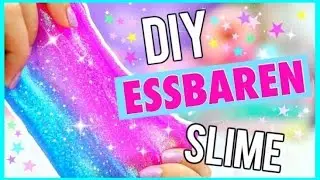 DIY ESSBARER SCHLEIM ! Essbaren Schleim selber machen