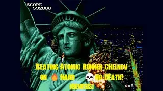 Beating Atomic Runner Chelnov on 🔥Hard &ndash; 💀No Death! (Genesis)