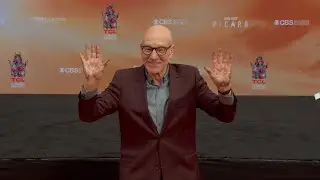 Sir Patrick Stewart Imprint Ceremony - Star Trek Picard