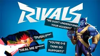 TERRIBLE CONSOLE GRANDMASTERS TANK THROWER and TOXIC TEAMMATES (Marvel Rivals Toxic Moments)