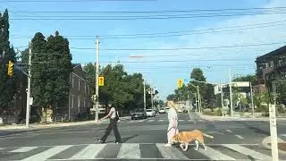 Driving in east york , on kingston rd toronto , 🍁 canada