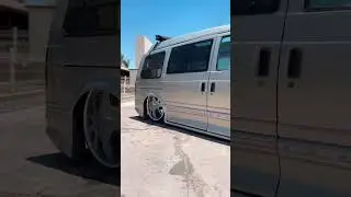 Body dropped Chevy Astro Van 🥵🥵🥵 #shorts #chevy