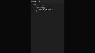 if statement in javascript