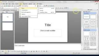 Kingsoft Presentation Tutorial