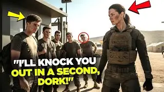 Clueless Recruits Challenged Her at the Gate, Not Knowing She Was Their Commander
