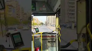 Bus ride in Antalya
